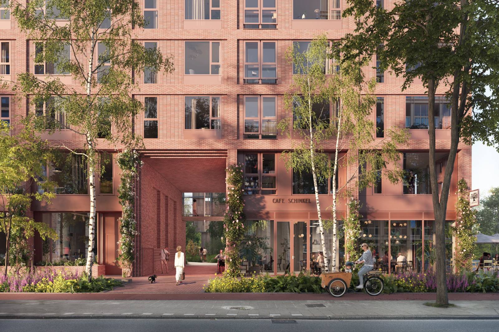 The Mason — plint met horeca en groen