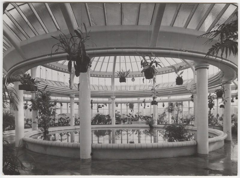 De Victoriaserre in Diergaarde Blijdorp bij de oplevering in 1940
