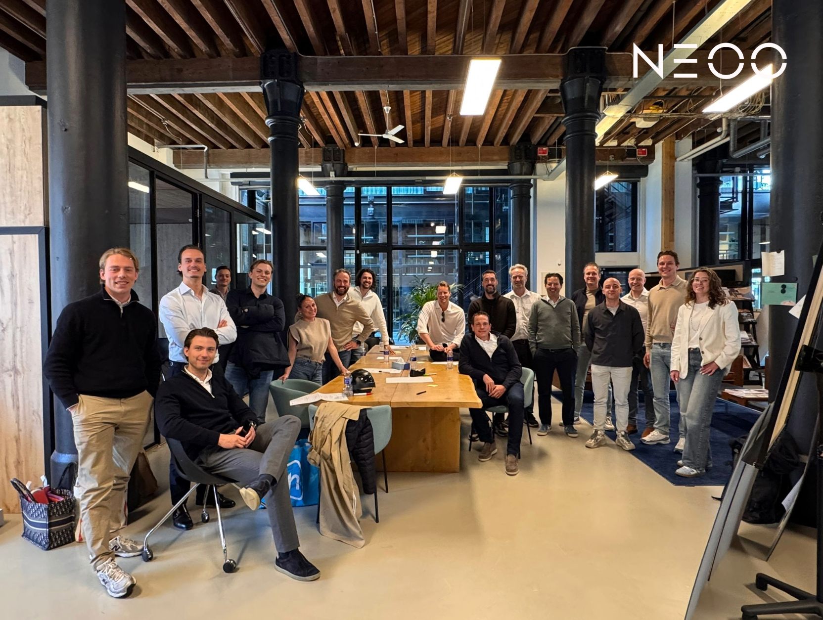 Het commerciële team van NEOO in Rotterdam