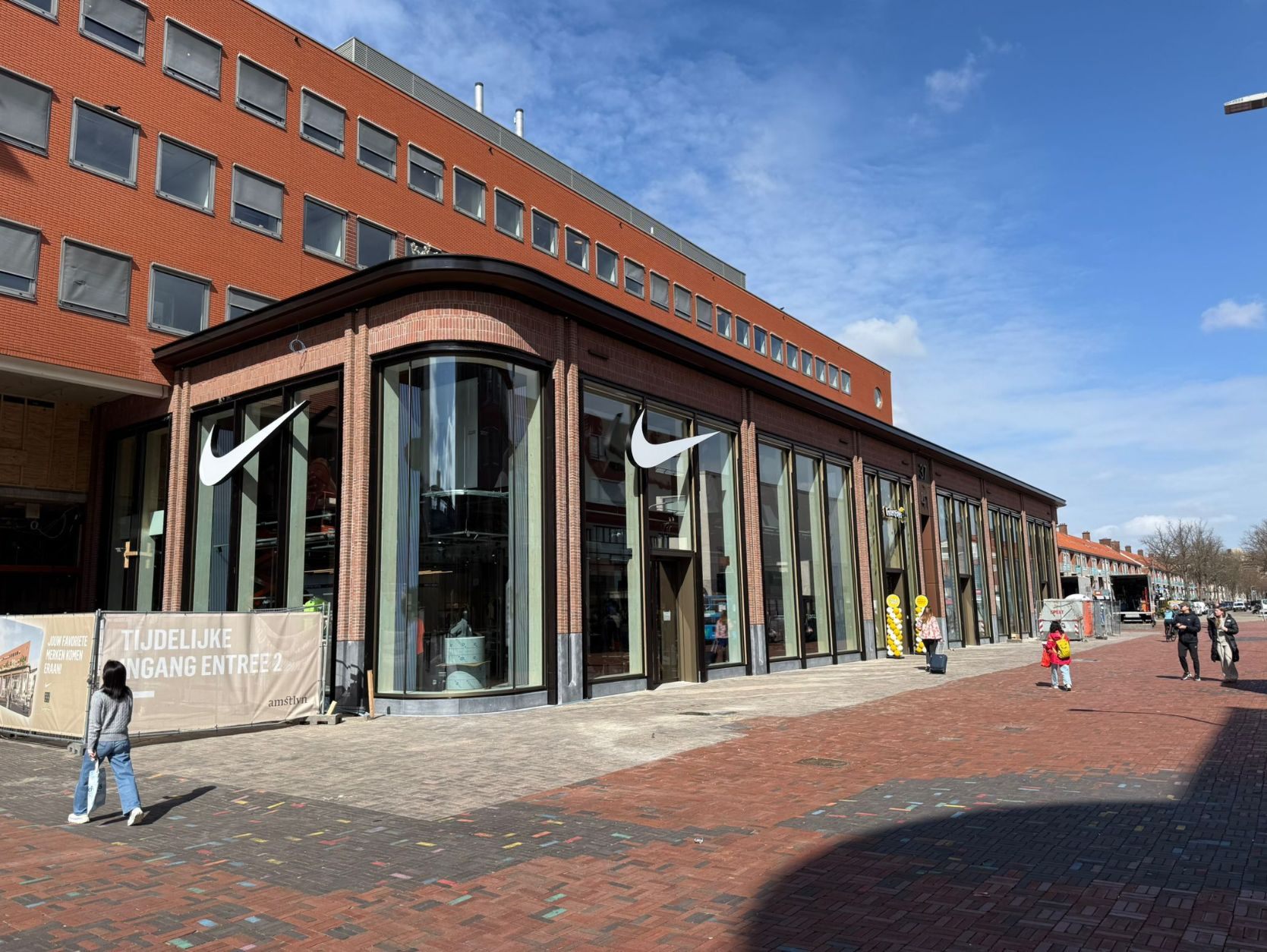 Winkelgevels in het vernieuwde Stadshart Amstelveen