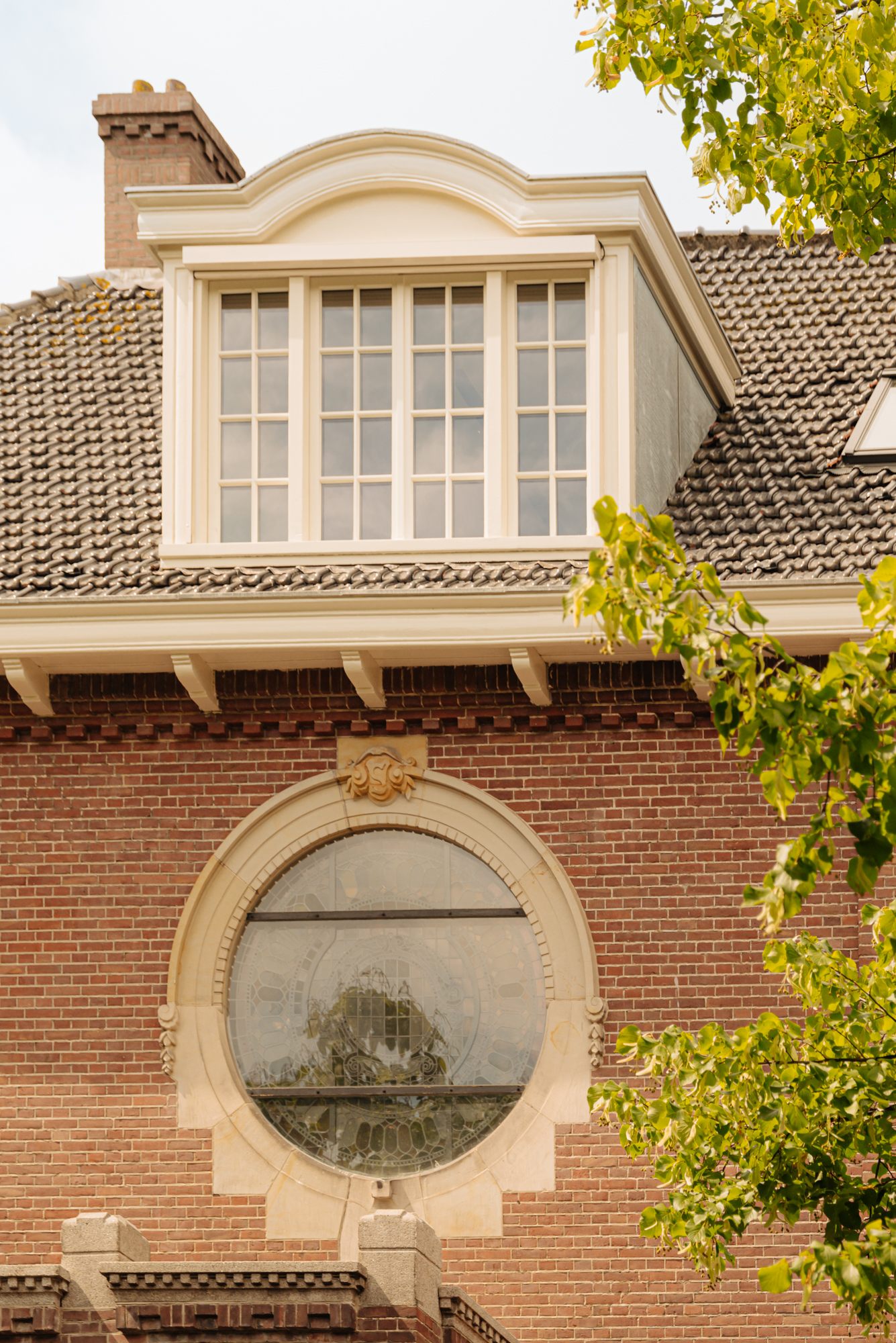 Detail van het historische interieur